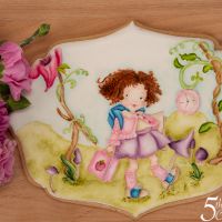 Off to School We Go Cookie