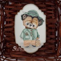 Adorable Teddy Bear Cookie