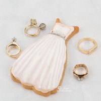 Hand Painted Wedding Dress Cookie